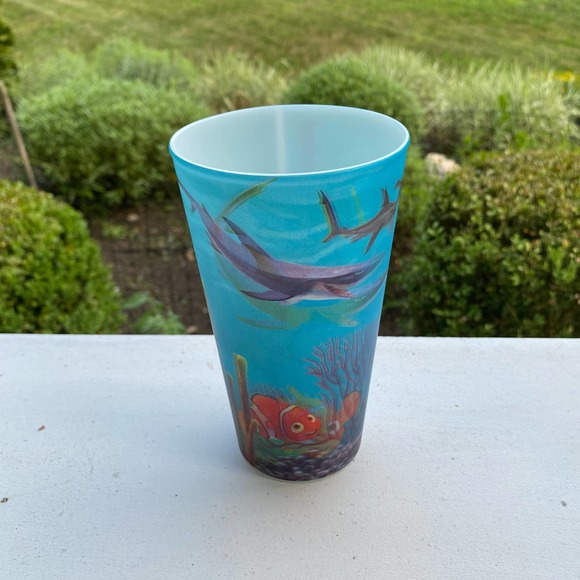 VTG Disney Pixar Finding Nemo Cup Dory Bruce Chum Anchor Marlin Lenticular - Picture 4 of 6